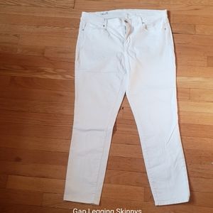 GAP White Legging Jean Pants